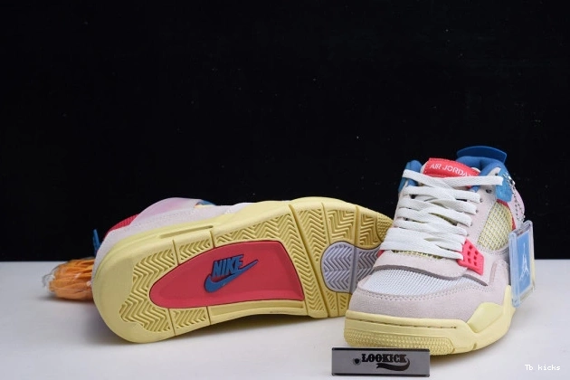 Cheap TBK Jordan 4 Retro Union Ice Air Guava DC9533-800 0818